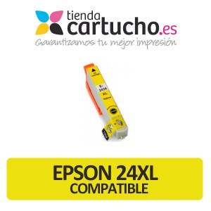 CARTUCHO COMPATIBLE EPSON T2434 (24XL) AMARILLO PARA LA IMPRESORA Epson Expression Photo XP-55