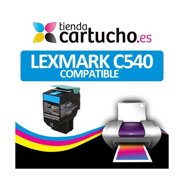 Toner CYAN LEXMARK C540 compatible Toner CYAN LEXMARK C540 compatible