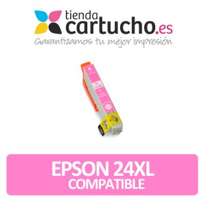 CARTUCHO COMPATIBLE EPSON T2436 (24XL) LIGHT MAGENTA PERTENENCIENTE A LA REFERENCIA Encre Epson 24 / 24XL