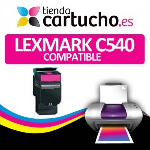 Toner MAGENTA LEXMARK C540 compatible PERTENENCIENTE A LA REFERENCIA Cartouches Lexmark C540X75G