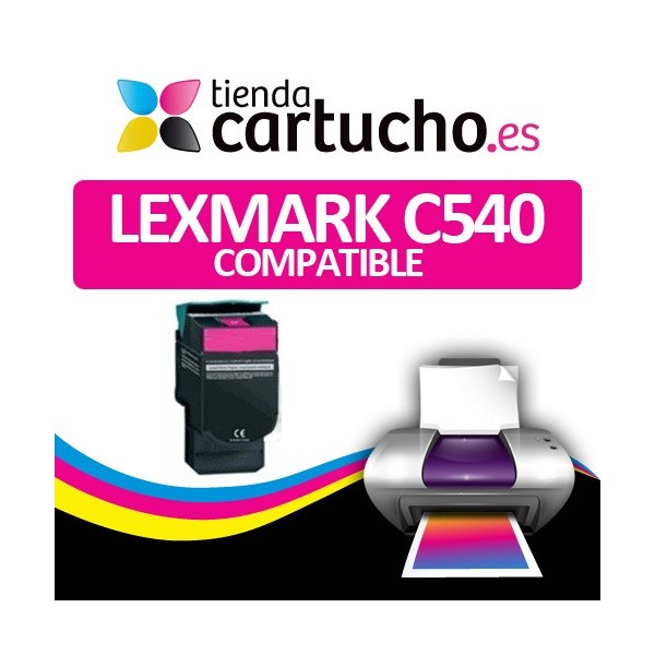Toner MAGENTA LEXMARK C540 compatible Toner MAGENTA LEXMARK C540 compatible