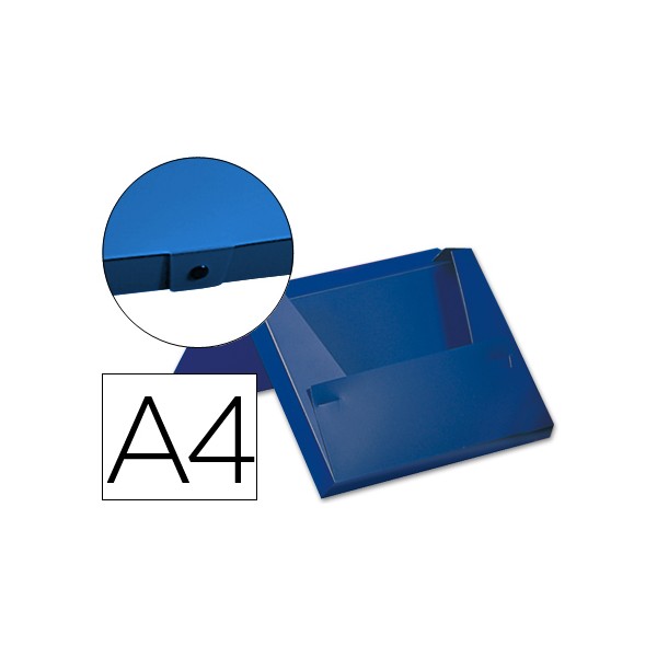 Carpeta beautone portadocumentos broche 32522 polipropileno din a4 azul -lomo rigido de 60 mm. Carpeta beautone portadocumentos broche 32522 polipropileno din a4 azul -lomo rigido de 60 mm.