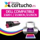 Toner MAGENTA DELL 1320C / 2130CN / 2135CN compatible, sustituye al toner original D2130