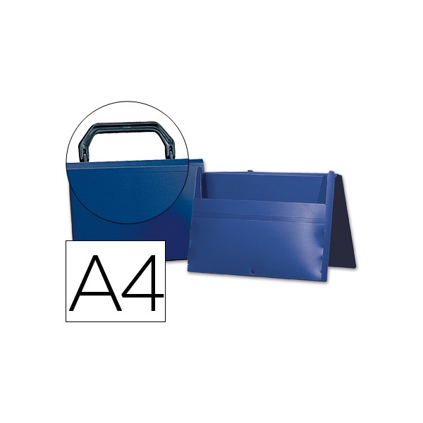 Carpeta beautone portadocumentos broche 34862 polipropileno din a4 azul -con asa. Carpeta beautone portadocumentos broche 34862 polipropileno din a4 azul -con asa.