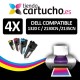 Pack 4 cartuchos compatibles DELL 1320C / 2130CN / 2135CN *Elija colores que prefiera*
