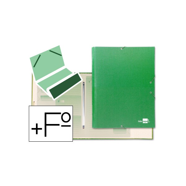 Carpeta clasificadora liderpapel 12 departamentos folio prolongado carton forrado verde claro. Carpeta clasificadora liderpapel 12 departamentos folio prolongado carton forrado verde claro.