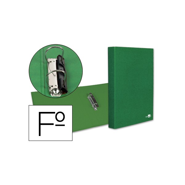 Carpeta de 2 anillas 25mm mixtas liderpapel folio carton forrado paper coat compresor plastico verde. Carpeta de 2 anillas 25mm mixtas liderpapel folio carton forrado paper coat compresor plastico verde.