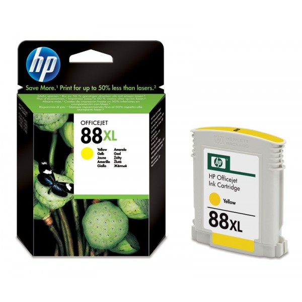 HP 88XL JAUNE ENCRE ORIGINAL HP 88XL JAUNE ENCRE ORIGINAL