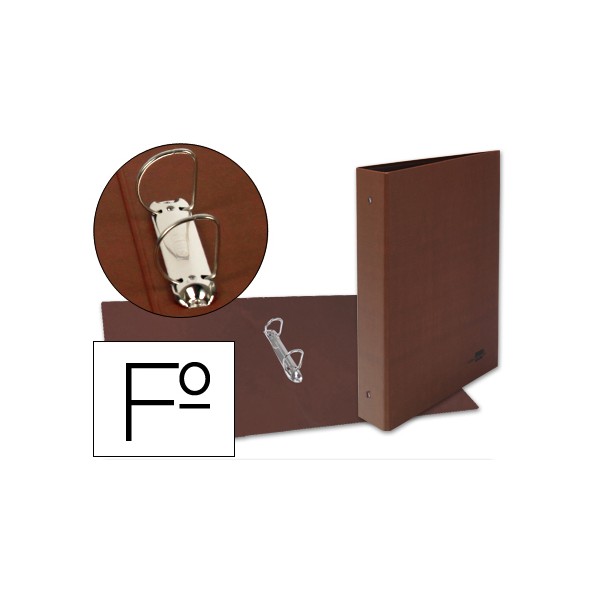Carpeta de 2 anillas 40mm mixtas liderpapel folio carton cuero forrado compresor plastico. Carpeta de 2 anillas 40mm mixtas liderpapel folio carton cuero forrado compresor plastico.