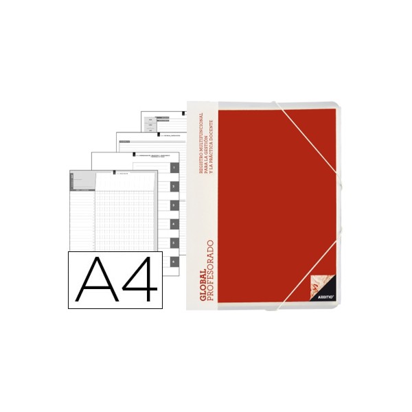Carpeta global additio a4 con evalucion continua programacion tutoria y reuniones. Carpeta global additio a4 con evalucion continua programacion tutoria y reuniones.