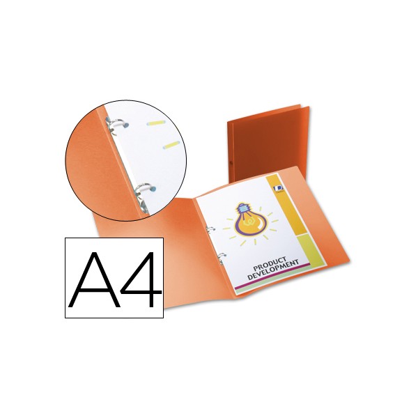 Carpeta liderpapel 2 anillas redondas mini 15 mm 49071 polipropileno din a4 naranja. Carpeta liderpapel 2 anillas redondas mini 15 mm 49071 polipropileno din a4 naranja.