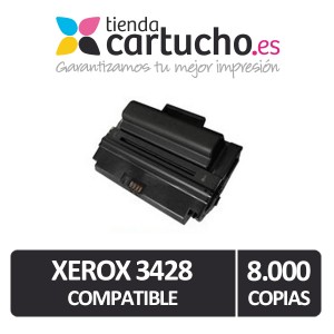 Toner compatible XEROX PHASER 3428 NEGRO ALTA CAPACIDAD (8.000pag.) PERTENENCIENTE A LA REFERENCIA Toner Xerox Phaser 3428