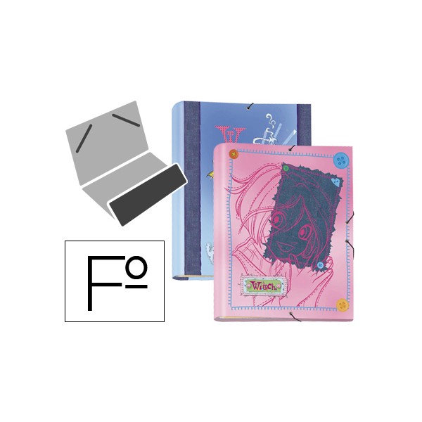 Carpeta liderpapel clasificadora fantasia carton forrado solapa witch. Carpeta liderpapel clasificadora fantasia carton forrado solapa witch.