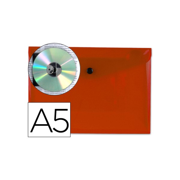Carpeta liderpapel dossier broche 34350 polipropileno din a5 roja transparente. Carpeta liderpapel dossier broche 34350 polipropileno din a5 roja transparente.