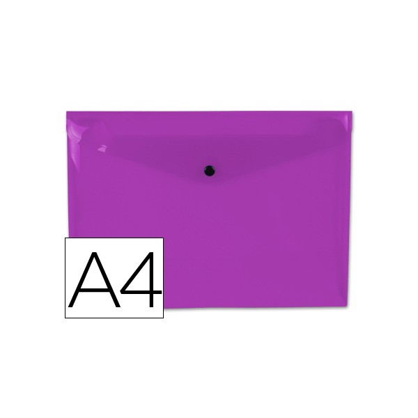 Carpeta liderpapel dossier broche 44056 polipropileno din a4 violeta transparente 50 hojas. Carpeta liderpapel dossier broche 44056 polipropileno din a4 violeta transparente 50 hojas.