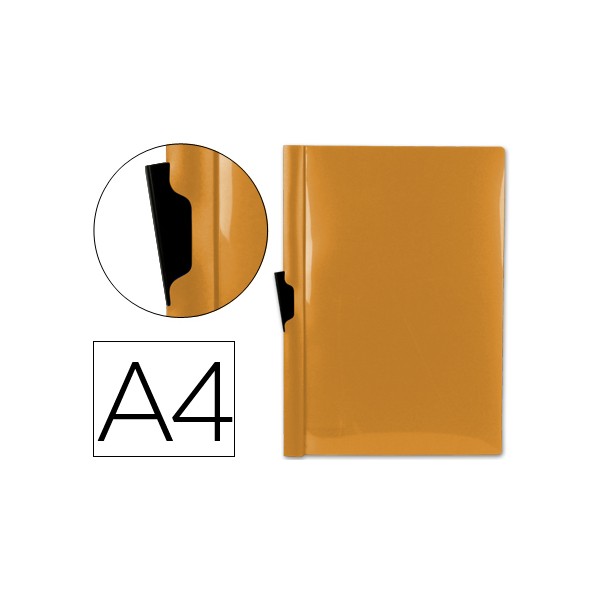 Carpeta liderpapel dossier pinza lateral 45301 polipropileno din a4 naranja 30 hojas pinza deslizante. Carpeta liderpapel dossier pinza lateral 45301 polipropileno din a4 naranja 30 hojas pinza deslizante.