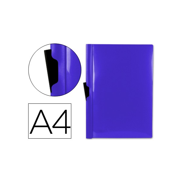 Carpeta liderpapel dossier pinza lateral 45302 polipropileno din a4 azul 30 hojas pinza deslizante. Carpeta liderpapel dossier pinza lateral 45302 polipropileno din a4 azul 30 hojas pinza deslizante.