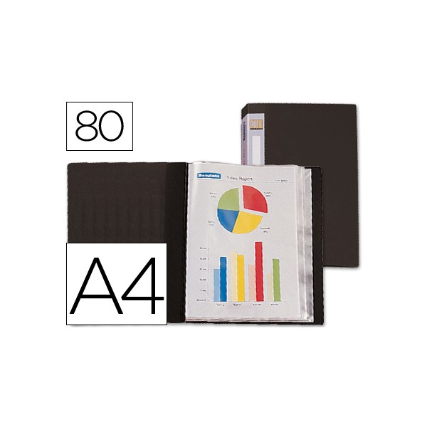 Carpeta liderpapel personaliza 31765 80 fundas polipropileno din a4 negra lomo personalizable. Carpeta liderpapel personaliza 31765 80 fundas polipropileno din a4 negra lomo personalizable.