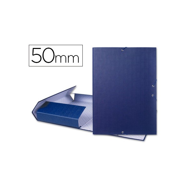 Carpeta proyectos liderpapel folio lomo 50mm carton forrado azul. Carpeta proyectos liderpapel folio lomo 50mm carton forrado azul.