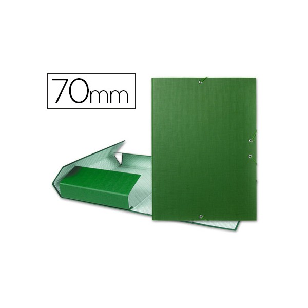 Carpeta proyectos liderpapel folio lomo 70mm carton forrado verde. Carpeta proyectos liderpapel folio lomo 70mm carton forrado verde.