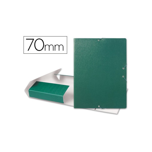 Carpeta proyectos liderpapel folio lomo 70mm carton gofrado verde. Carpeta proyectos liderpapel folio lomo 70mm carton gofrado verde.