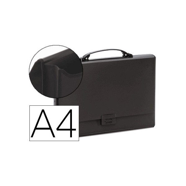 Carpeta tarifold portadocumentos extensible broche polipropileno din a4 gris opaco con asa. Carpeta tarifold portadocumentos extensible broche polipropileno din a4 gris opaco con asa.