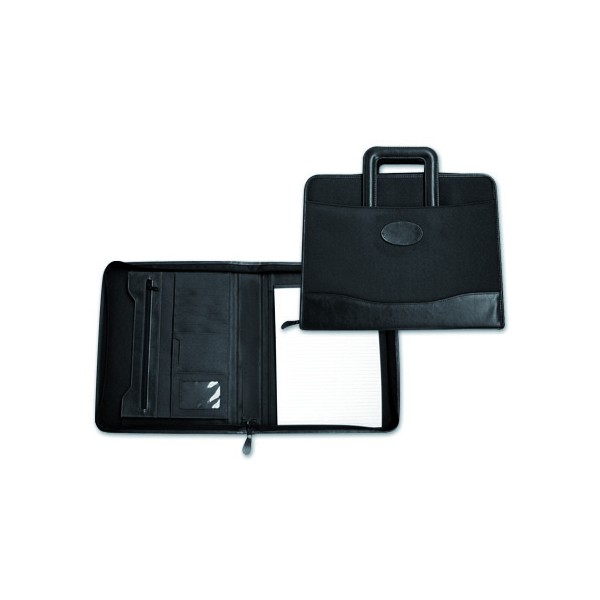 Cartera portadocumentos 35-921 negra 360x285 mm con asa sin anillas cremallera -con departamentos interiores. Cartera portadocumentos 35-921 negra 360x285 mm con asa sin anillas cremallera -con departamentos interiores.
