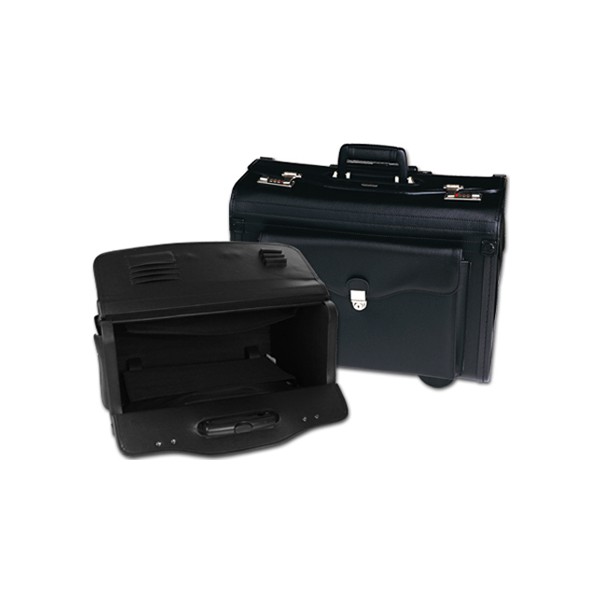 Maletin atache piloto p-732 negro con asa extensible -cerradura con combinacion -ruedas 49x35x22,5 cm. Maletin atache piloto p-732 negro con asa extensible -cerradura con combinacion -ruedas 49x35x22,5 cm.