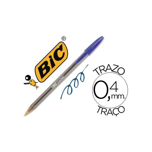BOLÍGRAFO BIC CRISTAL COLORES BOLÍGRAFO BIC CRISTAL COLORES