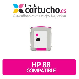 HP 88 XL MAGENTA (28ml.) CARTUCHO COMPATIBLE (SUSTITUYE CARTUCHO ORIGINAL REF. C9392AE) PARA LA IMPRESORA Cartouches d'encre HP OfficeJet K5400