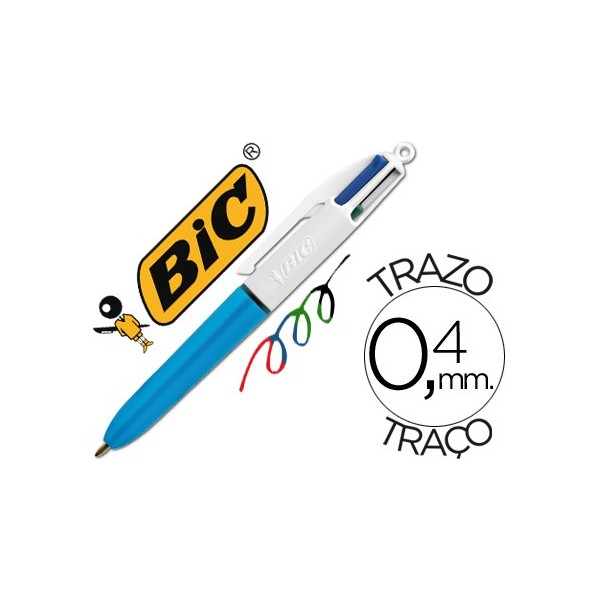 BOLÍGRAFO CUATRO COLORES MINI BIC BOLÍGRAFO CUATRO COLORES MINI BIC