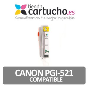 CARTUCHO COMPATIBLE CANON CLI-521 GRIS PARA LA IMPRESORA Cartouches d'encre Canon Pixma MP640