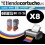 PACK 8 (ELIJA COLORES) CARTUCHOS COMPATIBLES CANON BCI-21/24