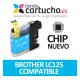 Cartucho Cyan Brother LC-125 compatible