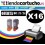 PACK 16 (ELIJA COLORES) CARTUCHOS COMPATIBLES CANON BCI-21/24