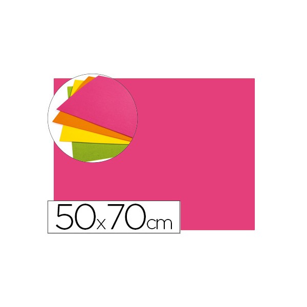 Goma eva liderpapel 50x70cm 60g/m2 espesor 2mm fluor rosa. Goma eva liderpapel 50x70cm 60g/m2 espesor 2mm fluor rosa.
