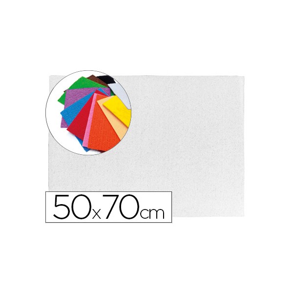 Goma eva liderpapel 50x70cm 60g/m2 espesor 2mm textura toalla blanco. Goma eva liderpapel 50x70cm 60g/m2 espesor 2mm textura toalla blanco.