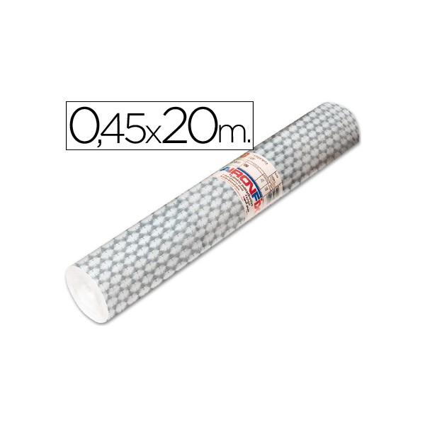 Rollo adhesivo aironfix cristal apis 67443 -rollo de 20 mt. Rollo adhesivo aironfix cristal apis 67443 -rollo de 20 mt.