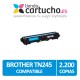 TONER CYAN BROTHER TN 241 / TN 245 COMPATIBLE