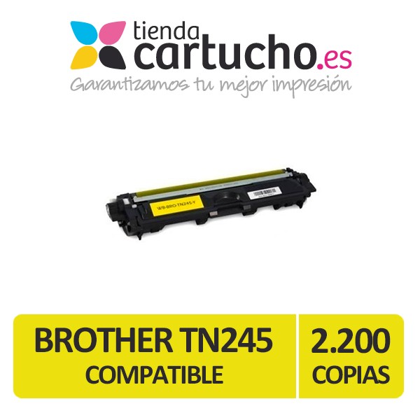TONER JAUNE BROTHER TN241 / TN242 / TN245 / TN246 COMPATIBLE TONER JAUNE BROTHER TN241 / TN242 / TN245 / TN246 COMPATIBLE