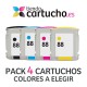 PACK 4 CARTUCHOS DE TINTA HP 88XL REMANUFACTURADOS PREMIUM