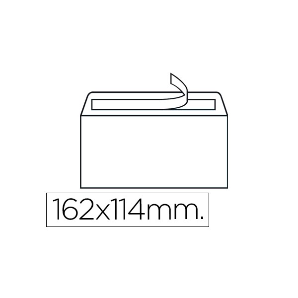 Sobre liderpapel n.19 blanco c6 114x162 mm tira de siliconacaja de 500 unidades. Sobre liderpapel n.19 blanco c6 114x162 mm tira de siliconacaja de 500 unidades.