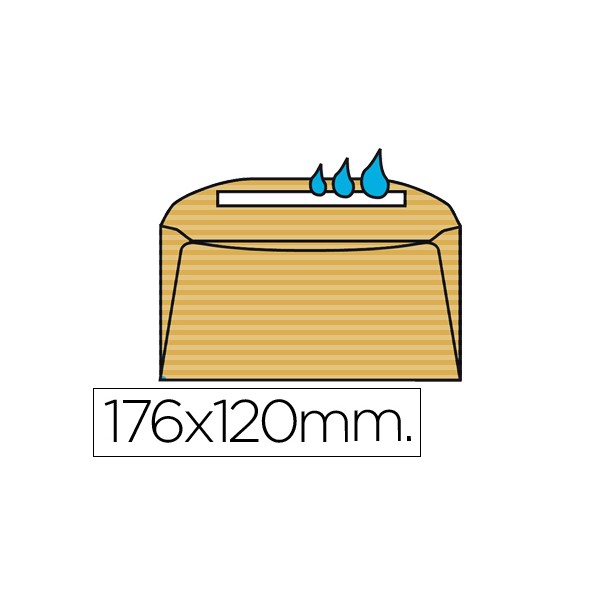 Sobre liderpapel n.8 crema comercial normalizado 120x176mm engomado caja de 500 unidades. Sobre liderpapel n.8 crema comercial normalizado 120x176mm engomado caja de 500 unidades.