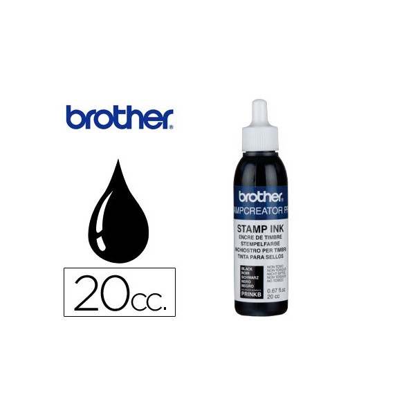 Tinta para reentintado negro 20 cc para sellos automaticos brother. Tinta para reentintado negro 20 cc para sellos automaticos brother.