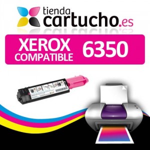 Toner MAGENTA Xerox phaser 6350 compatible PERTENENCIENTE A LA REFERENCIA Toner Xerox Phaser 6350