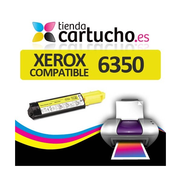 Toner JAUNE Xerox phaser 6350 compatible Toner JAUNE Xerox phaser 6350 compatible