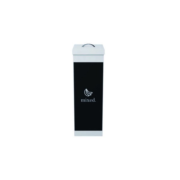 Contenedor papelera reciclaje paperflow con tapa poliestireno para residuos organicos 60 l 76x36,3x26,3. Contenedor papelera reciclaje paperflow con tapa poliestireno para residuos organicos 60 l 76x36,3x26,3.