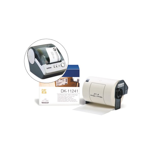 Etiqueta brother dk11241 para impresoras de etiquetas ql-1050/n/1060n -envios 200 etiquetas- 102x152mm. Etiqueta brother dk11241 para impresoras de etiquetas ql-1050/n/1060n -envios 200 etiquetas- 102x152mm.