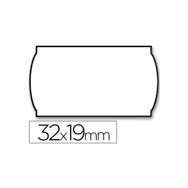 Etiquetas meto onduladas 32 x 19 mm lisa bl. Adh 2 -rollo 1000 etiquetas. Etiquetas meto onduladas 32 x 19 mm lisa bl. Adh 2 -rollo 1000 etiquetas.