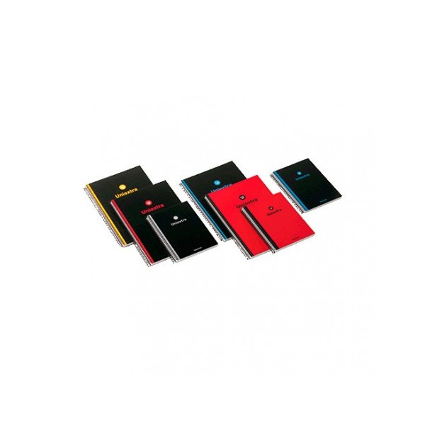 UNIPAPEL ROJO/NEGRO CUADERNO ESPIRAL UNIEXTRA 04.TAPA EXTRADURA.FL.90GR.100H.HORIZONTAL. COLOR UNIPAPEL ROJO/NEGRO CUADERNO ESPIRAL UNIEXTRA 04.TAPA EXTRADURA.FL.90GR.100H.HORIZONTAL. COLOR